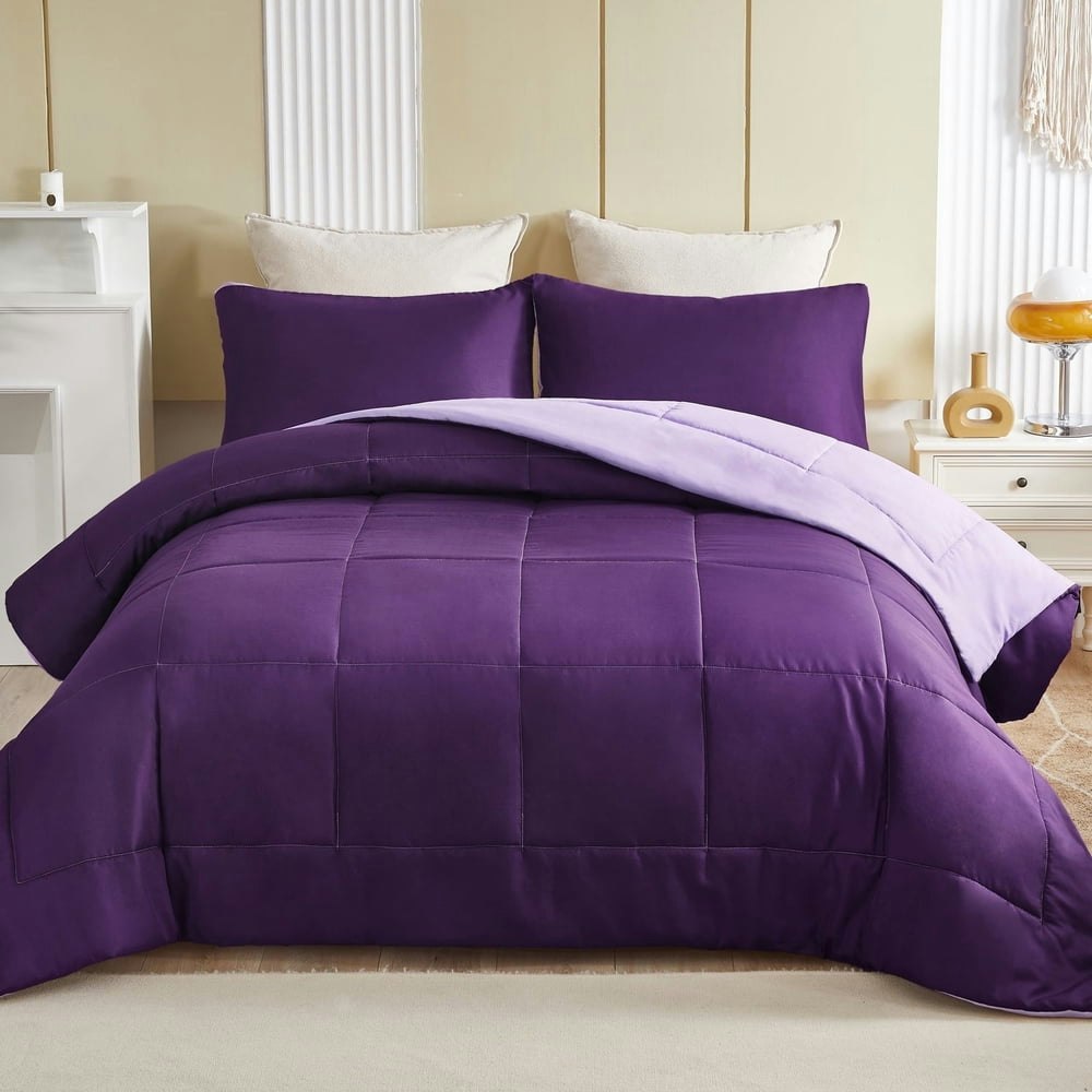 Exclusivo Mezcla Queen 3-Piece Reversible Comforter Set: $25.19 Exclusivo Mezcla Queen 3-Piece Reversible Comforter Set: $25.19