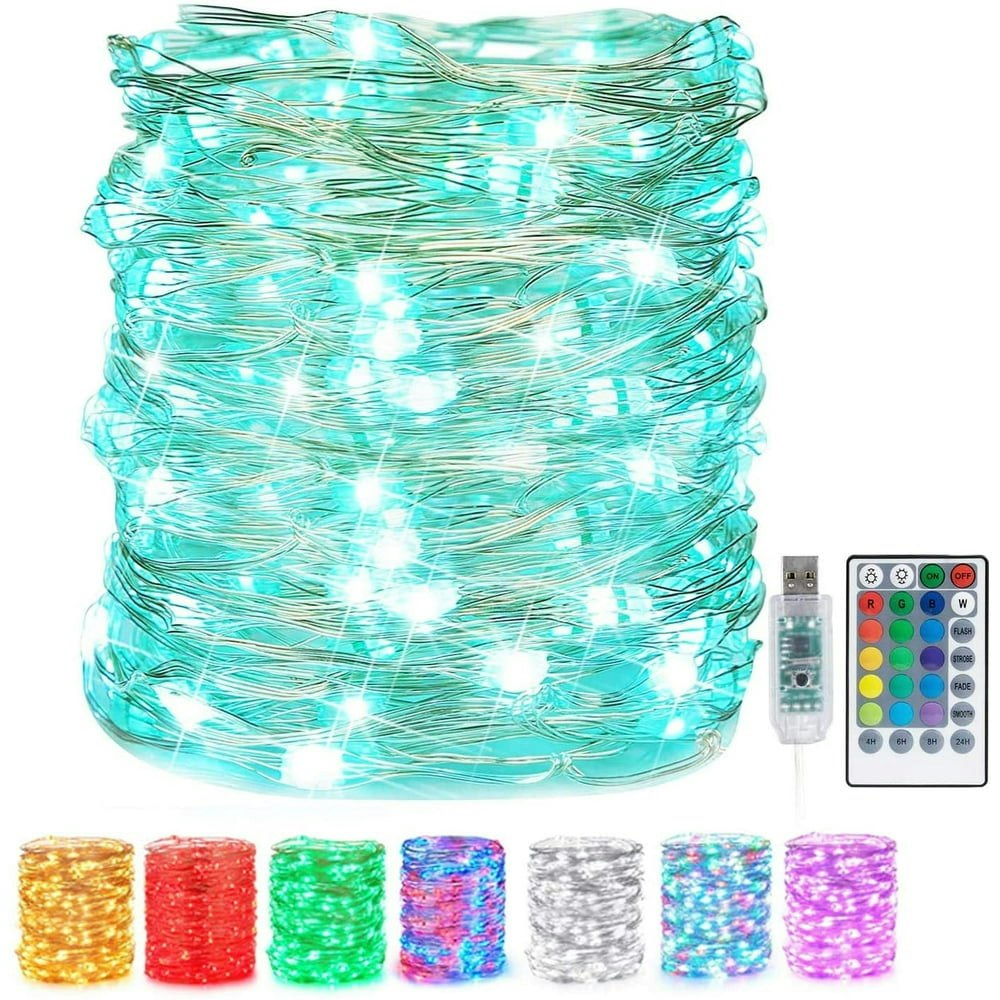 TiokMc USB Fairy String Lights 66Ft 200 LED: $10.98 TiokMc USB Fairy String Lights 66Ft 200 LED: $10.98