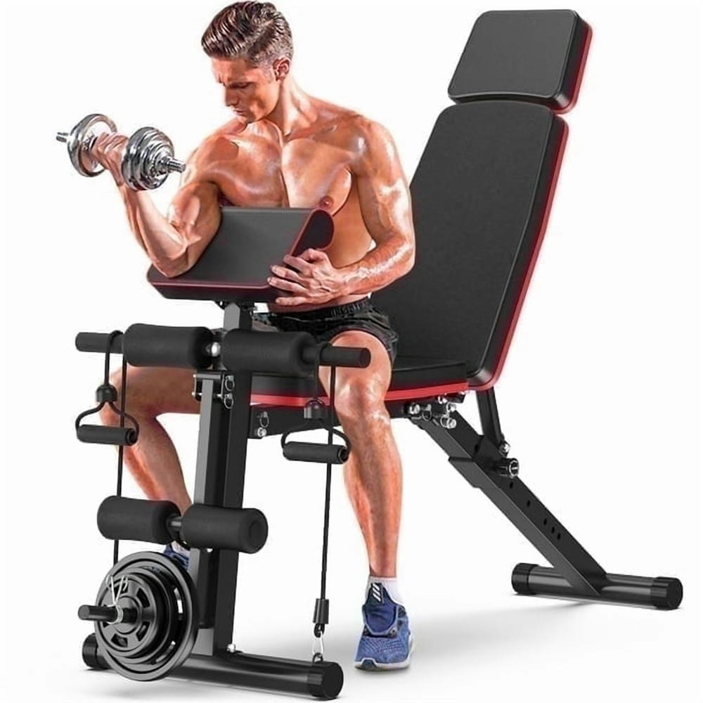 Gikpal 7-Position Adjustable Foldable Weight Bench: $89.99 Gikpal 7-Position Adjustable Foldable Weight Bench: $89.99