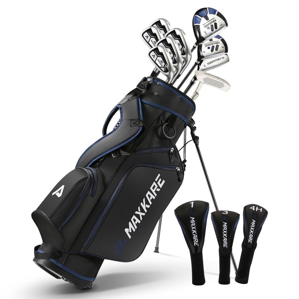 MaxKare Men's 9-Piece Golf Club Set: $219.99 MaxKare Men's 9-Piece Golf Club Set: $219.99