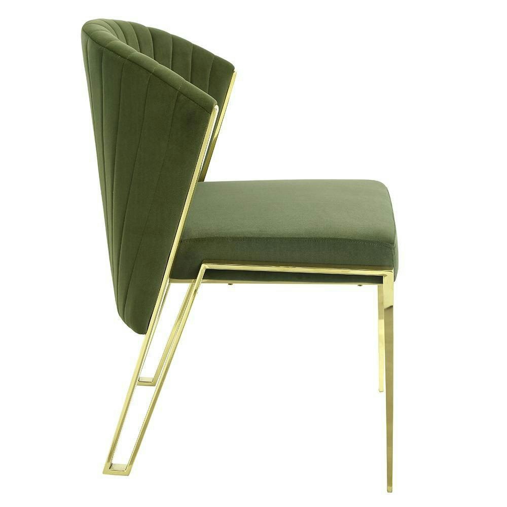 Acme Furniture Fallon Velvet Mirrored Accent Chair: $529.99 Acme Furniture Fallon Velvet Mirrored Accent Chair: $529.99
