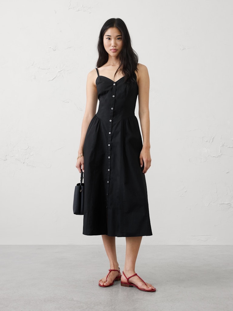 Shirred-Hip Midi Dress: $109.97 Shirred-Hip Midi Dress: $109.97