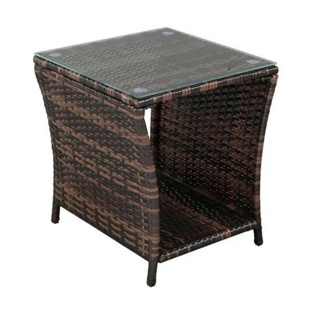 Rattan Side Table: $131.37 Rattan Side Table: $131.37