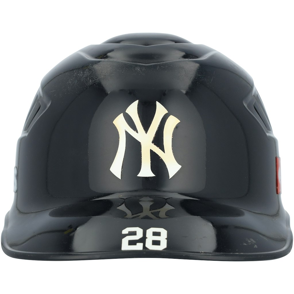 Austin Wells New York Yankees Game-Used Catcher's Helmet: $4,999.99 Austin Wells New York Yankees Game-Used Catcher's Helmet: $4,999.99