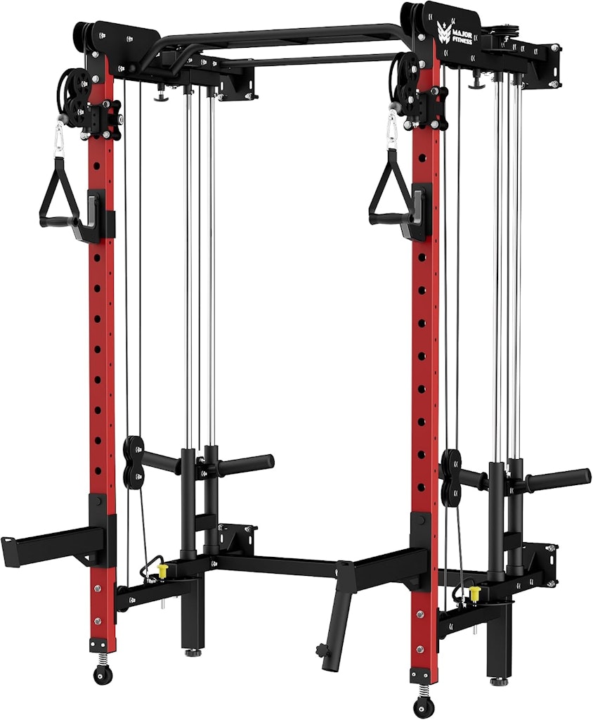 Major Fitness F35 4-in-1 Folding Power Rack: $509 Major Fitness F35 4-in-1 Folding Power Rack: $509
