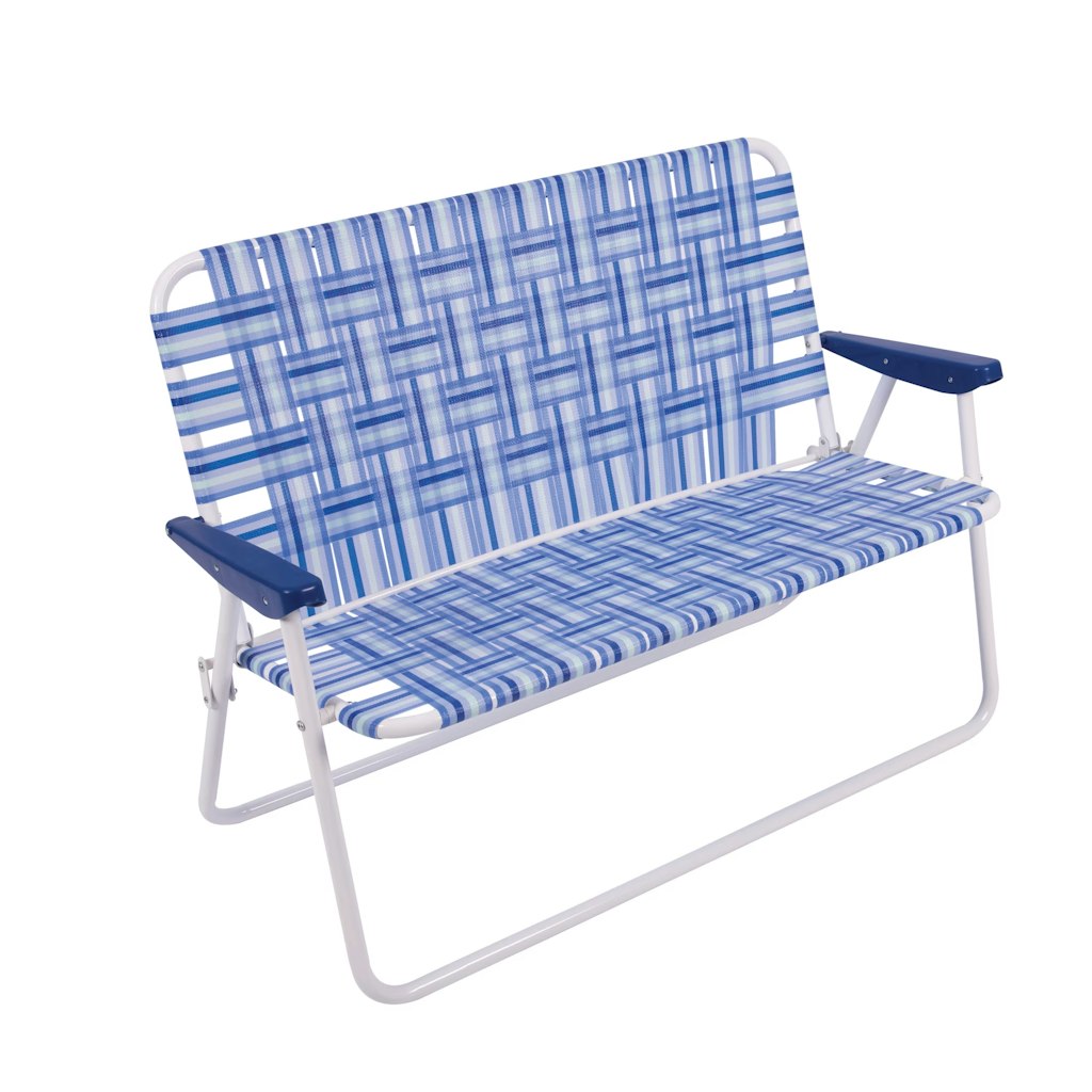Camp & Go 4x3ft Blue Web Love Seat: $40