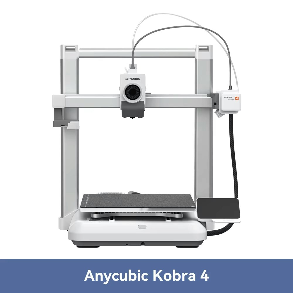 AnyCubic Kobra 4 600mm/s Multi-Color FDM 3D Printer: $194 AnyCubic Kobra 4 600mm/s Multi-Color FDM 3D Printer: $194