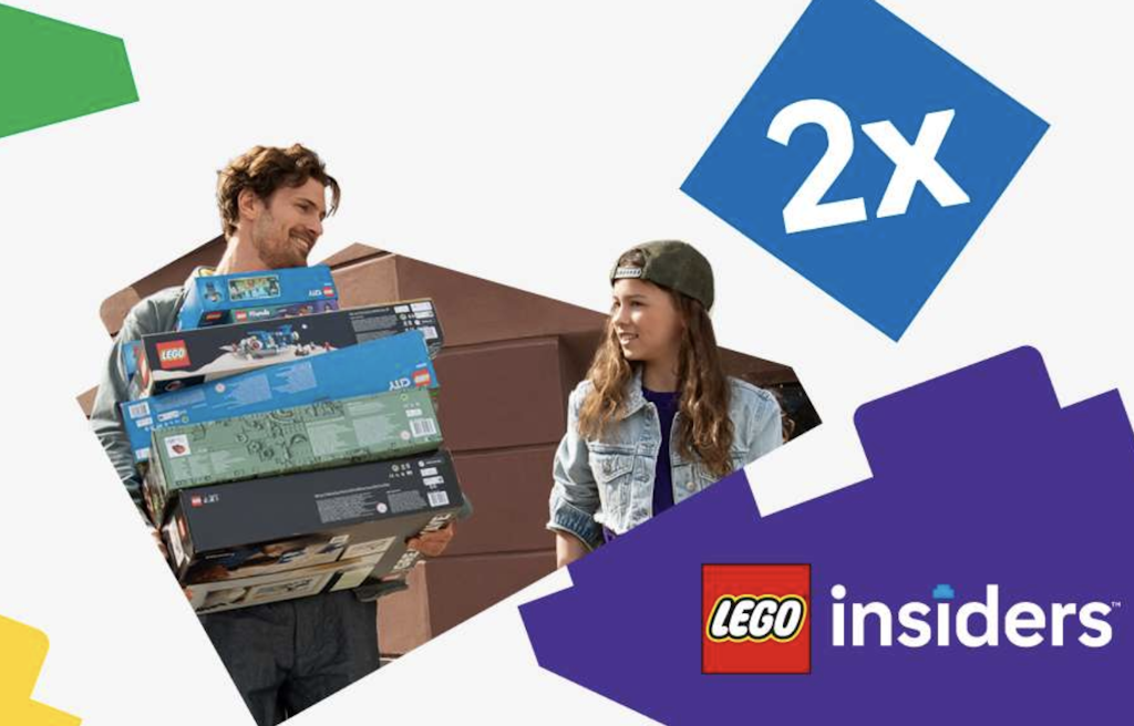 LEGO Insiders Sale: 2x loyalty points thru June 29 LEGO Insiders Sale: 2x loyalty points thru June 29