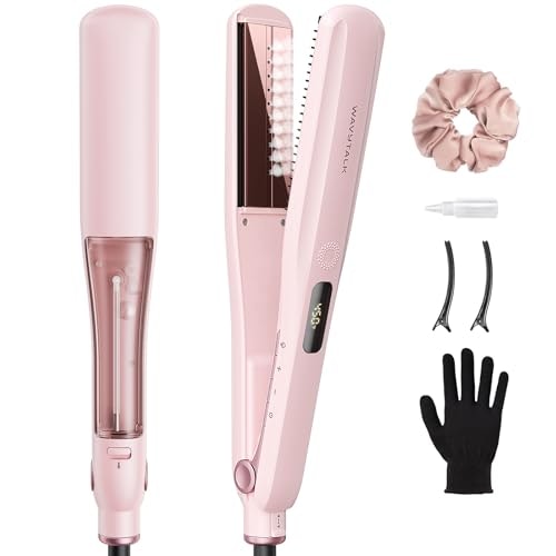 Wavytalk Steam Hair Straightener: $48 w/ Prime