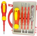 5-in-1 Insulated Screwdriver Set: 1-cent + free shipping w/ $25