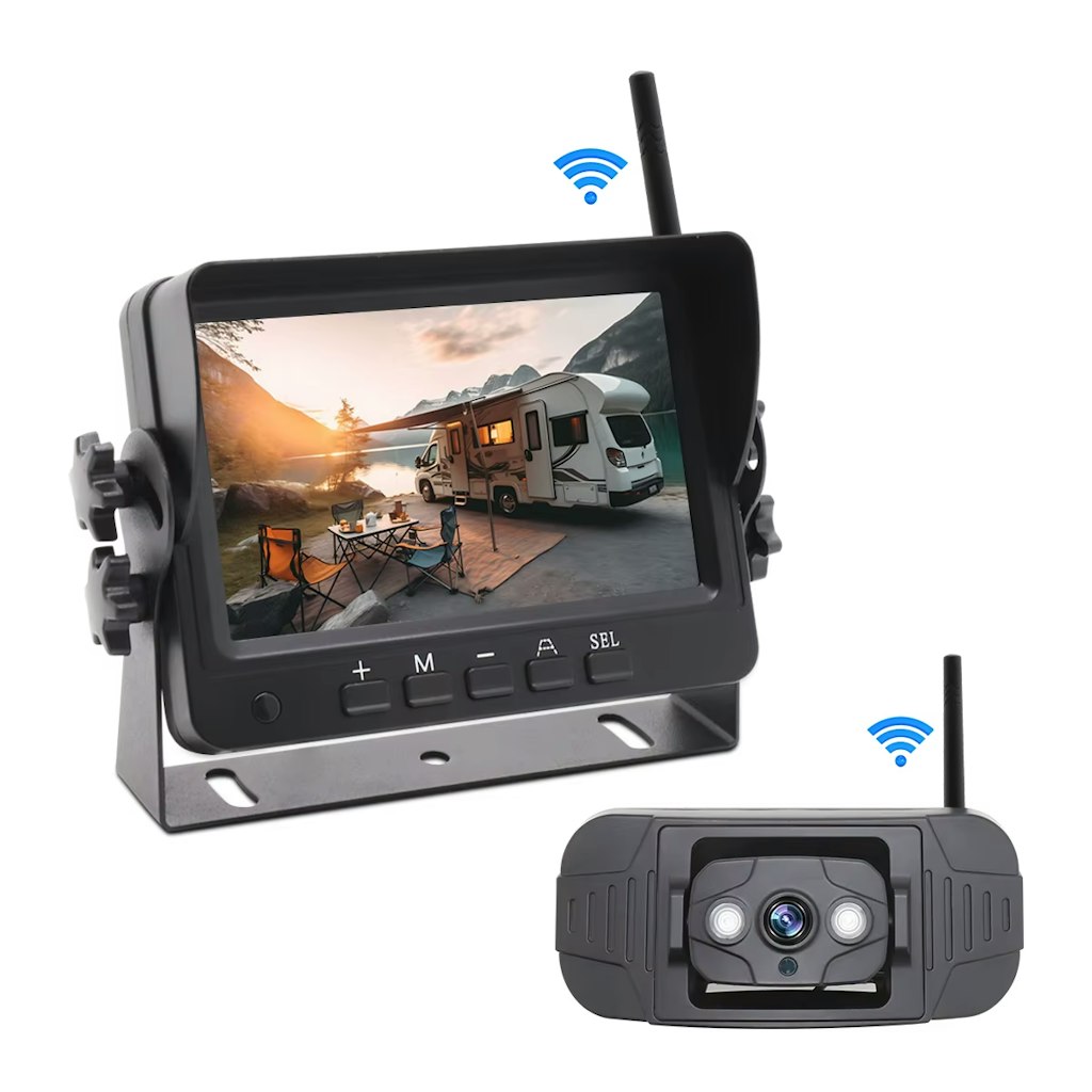 Wireless 5" Waterproof Backup Camera: $62