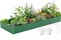 DWVO 12x4x1-Foot Raised Garden Bed Kit for $37 + free shipping