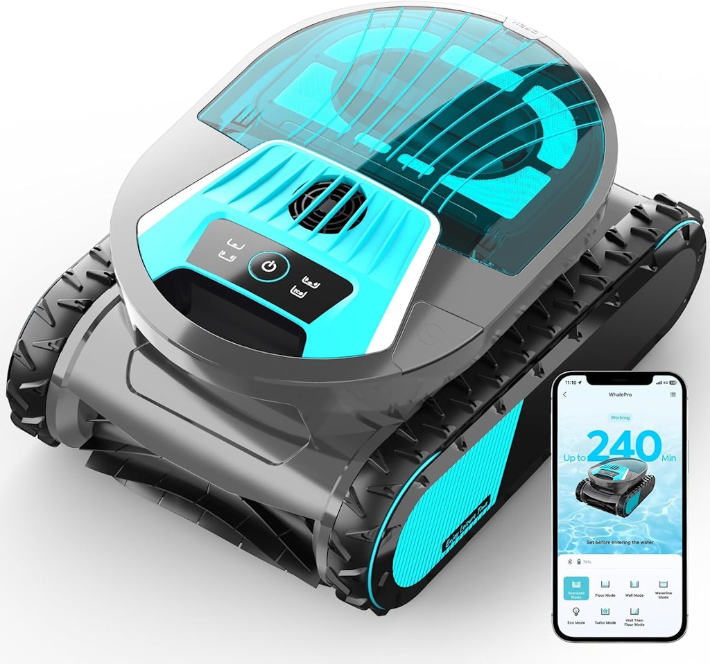 Brinbo Pleco Pro Cordless Robotic Pool Cleaner: $399.99