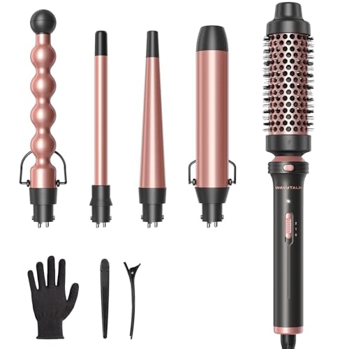 Wavytalk 5-in-1 Curling Wand Set: $45 w/ Prime Wavytalk 5-in-1 Curling Wand Set: $45 w/ Prime