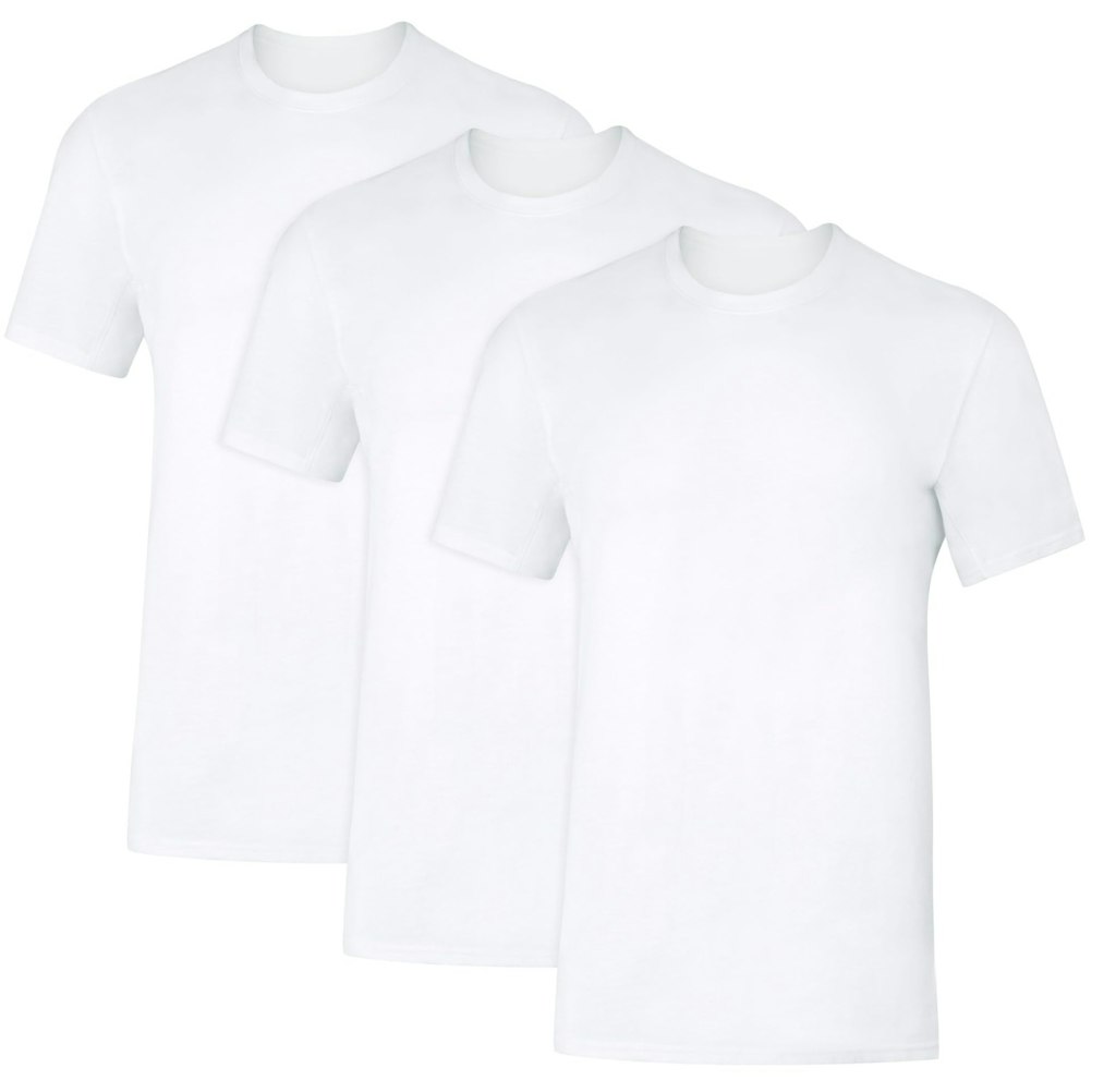 Hanes Men's Sweat Block Undershirt 3-Pack: $11