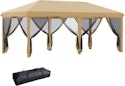 20-Foot Pop-Up Party Tent w/ 6 Sidewalls for $144 + free shipping