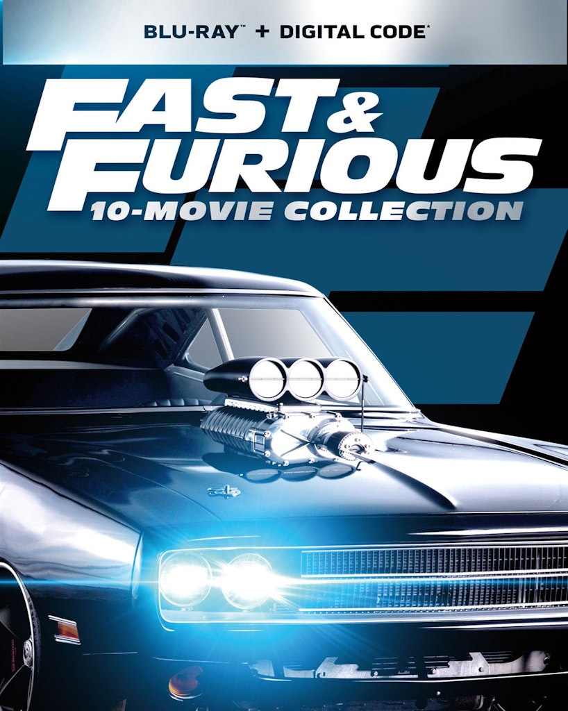 Fast & Furious 10-Movie Collection Blu-ray + Digital: $40