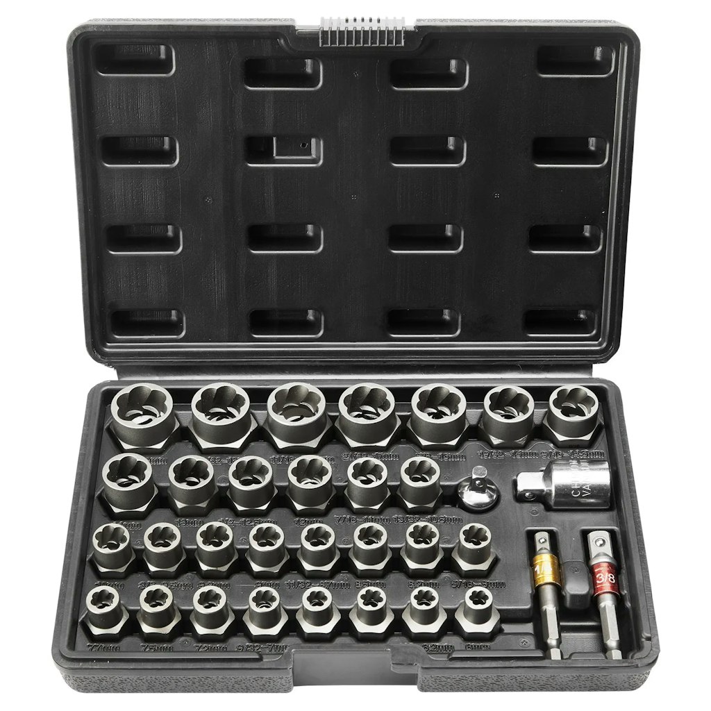VEVOR 29-Piece Bolt Extractor Set : $34 VEVOR 29-Piece Bolt Extractor Set : $34