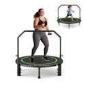 40" Mini Rebounder Trampoline for Adults w/ Handle for $68 + free shipping