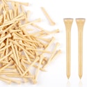 150-Pack 2-3/4" Biodegradable Bamboo Golf Tees for $7 + free shipping w/ Prime