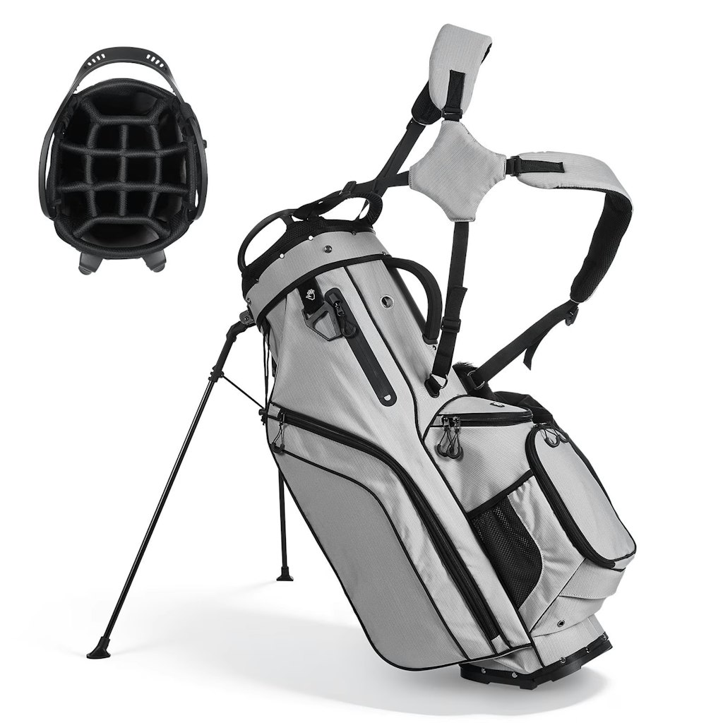 Golf Cart Bag w/ 14-Way Divider: $86