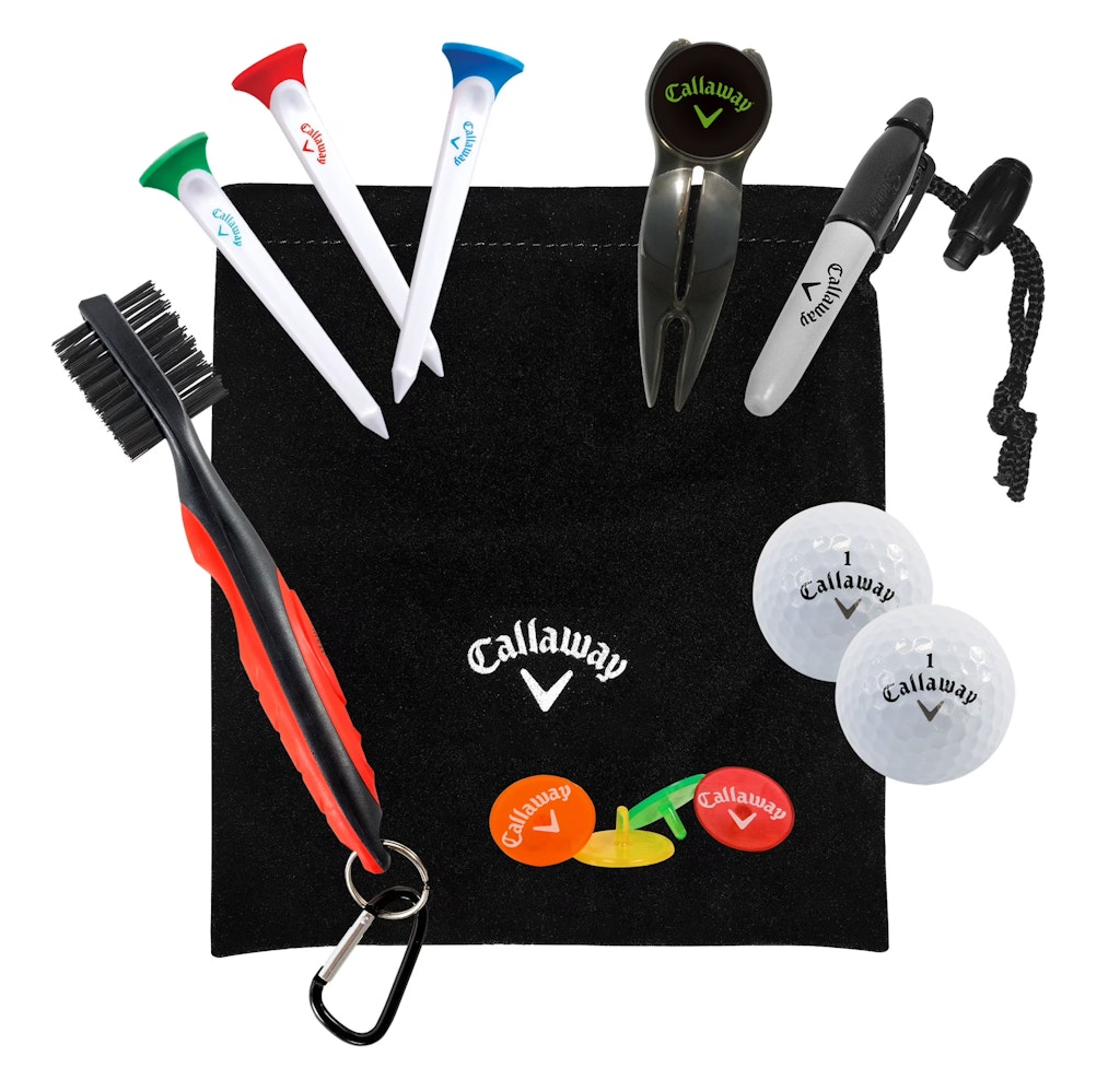 Callaway Golf on-Course Starter Set w/ Velour Pouch: $20 Callaway Golf on-Course Starter Set w/ Velour Pouch: $20