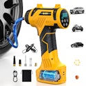 9600mAh 160PSI Cordless Tire Inflator Portable Air Compressor for $36 + free shipping