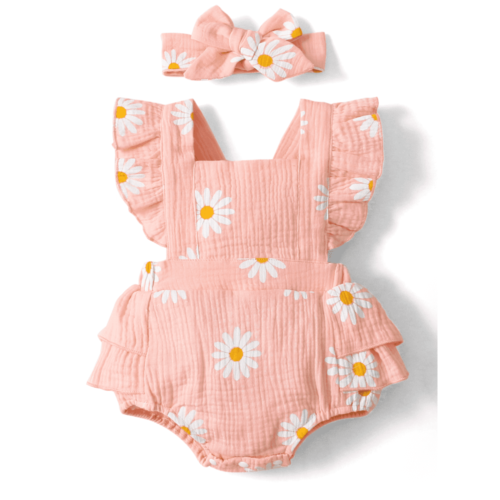 PatPat Newborn Baby Girl 100% Cotton Romper Outfit Set: $10.98 PatPat Newborn Baby Girl 100% Cotton Romper Outfit Set: $10.98