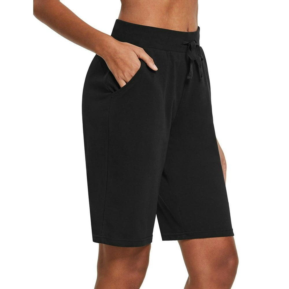 Baleaf Women's Cotton Bermuda Shorts: $19.99 Baleaf Women's Cotton Bermuda Shorts: $19.99