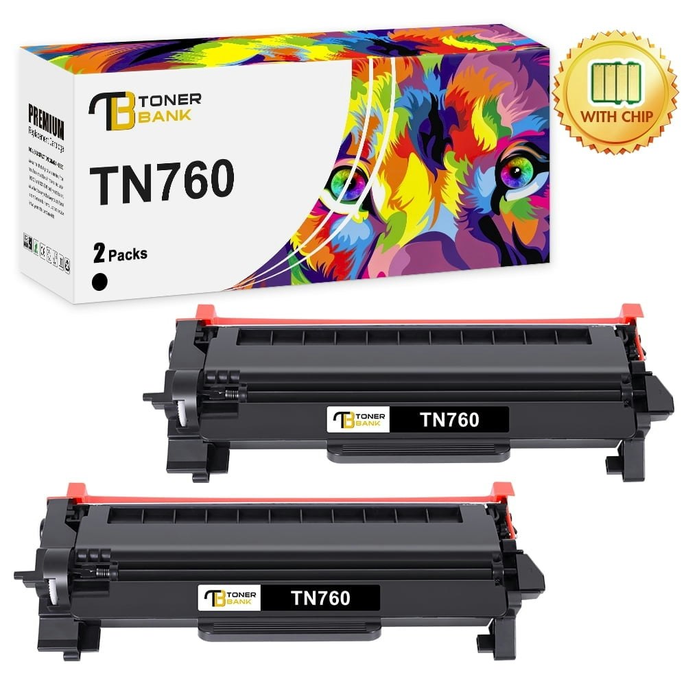 Toner Bank TN730 TN760 Black Toner Cartridge 2-Pack: $17.85 Toner Bank TN730 TN760 Black Toner Cartridge 2-Pack: $17.85