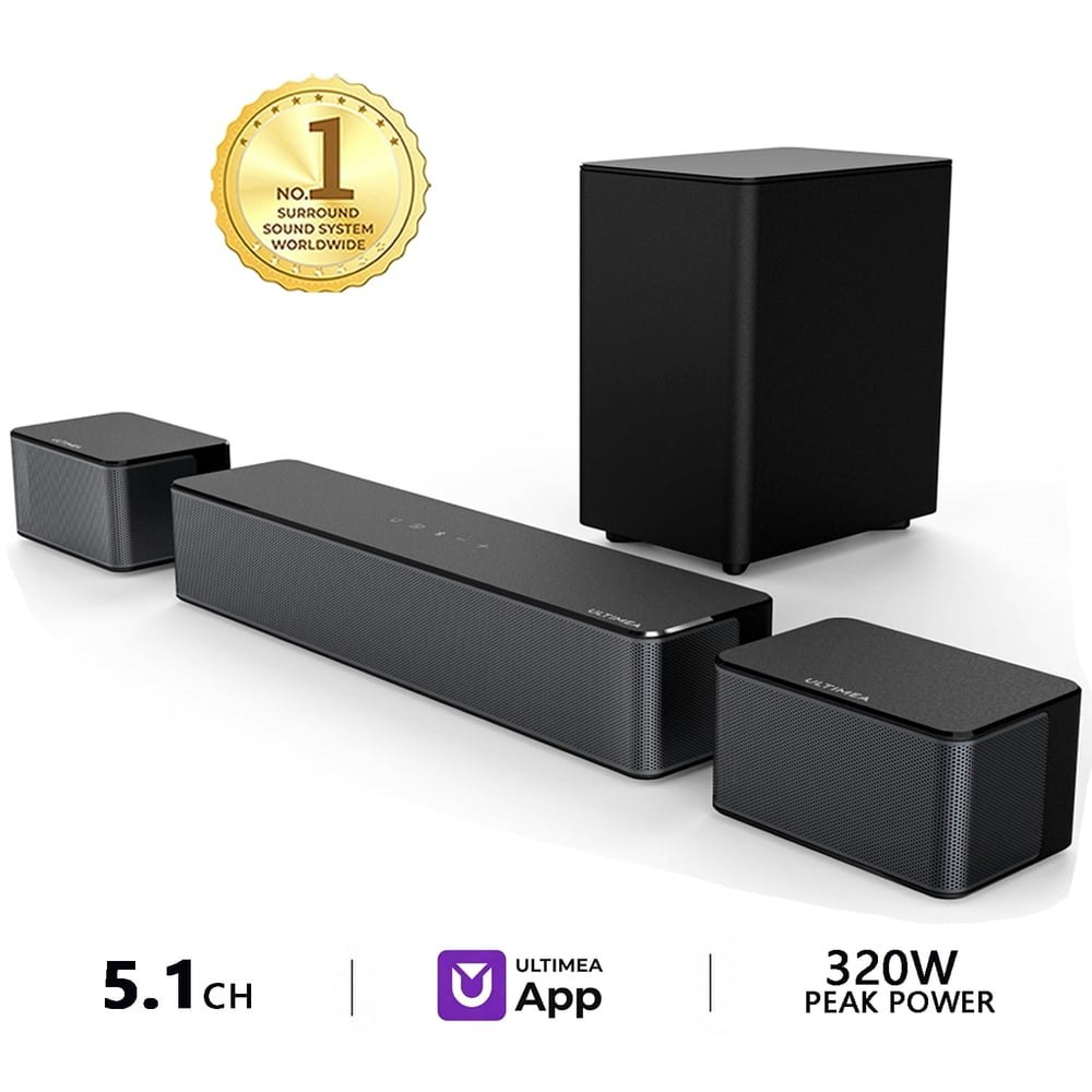 Ultimea Poseidon M3T 5.1 Surround Sound Bar: $99.99
