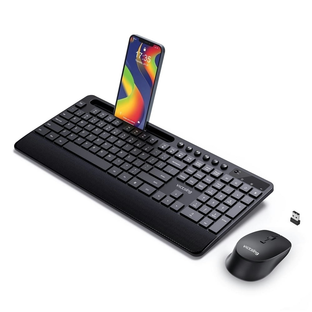 VicTsing Wireless Keyboard and Mouse Combo: $19.49 VicTsing Wireless Keyboard and Mouse Combo: $19.49