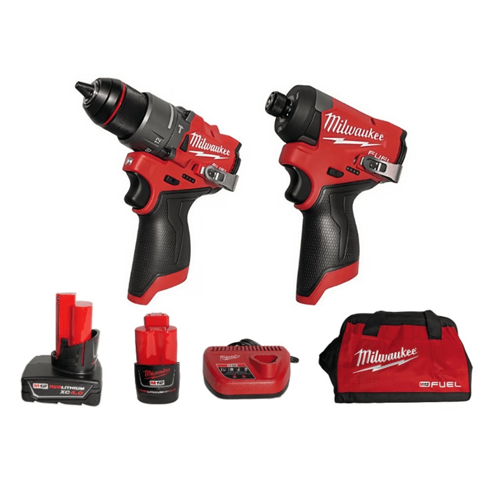 Milwaukee M12 Fuel 2-Tool Combo Kit: $189.99