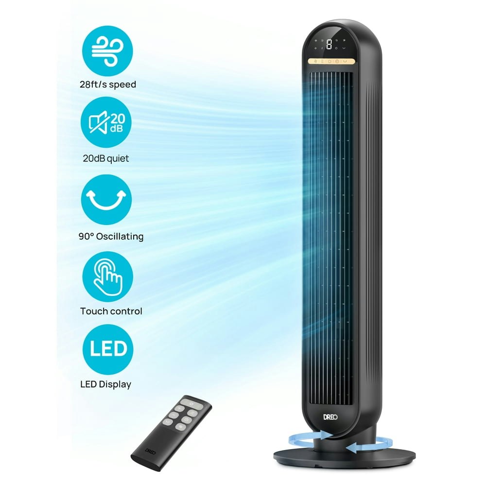 Dreo 36-Inch Tower Fan: $56.99 Dreo 36-Inch Tower Fan: $56.99