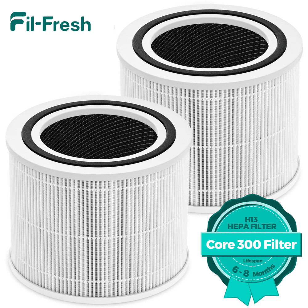 Fil-fresh Core 300 HEPA Replacement Filter 2-Pack: $22.39 Fil-fresh Core 300 HEPA Replacement Filter 2-Pack: $22.39