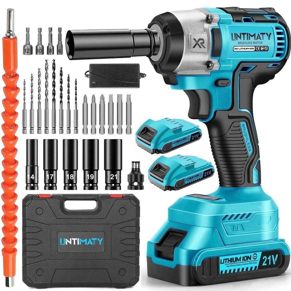Power Cordless 1/2" Impact Wrench 2-Battery Kit: $38.69 Power Cordless 1/2" Impact Wrench 2-Battery Kit: $38.69
