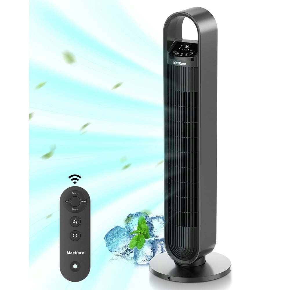 MaxKare 36-Inch Oscillating Tower Fan: $41.89 MaxKare 36-Inch Oscillating Tower Fan: $41.89