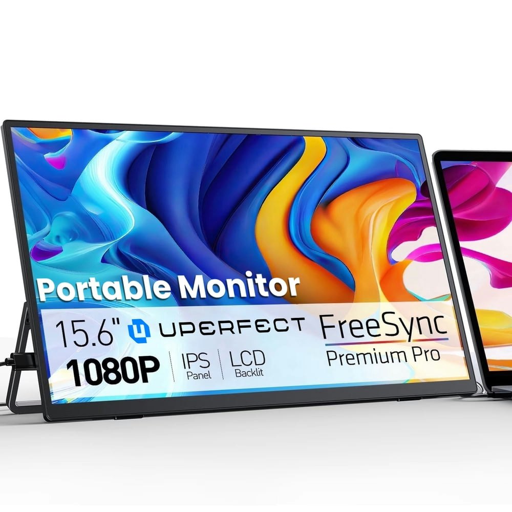 Uperfect 15.6" 1080p Portable Monitor: $69.69 Uperfect 15.6" 1080p Portable Monitor: $69.69
