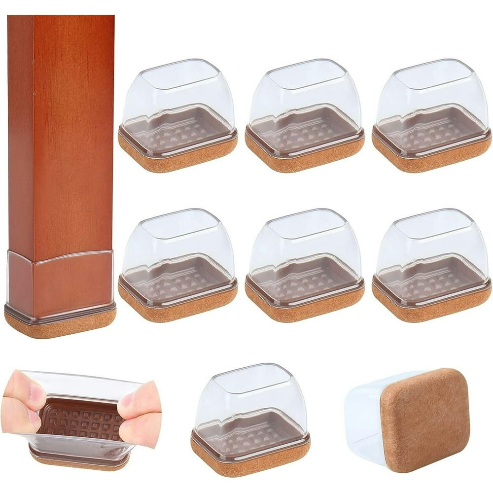 Ezprotekt 16-Piece Chair Leg Caps: $18.99
