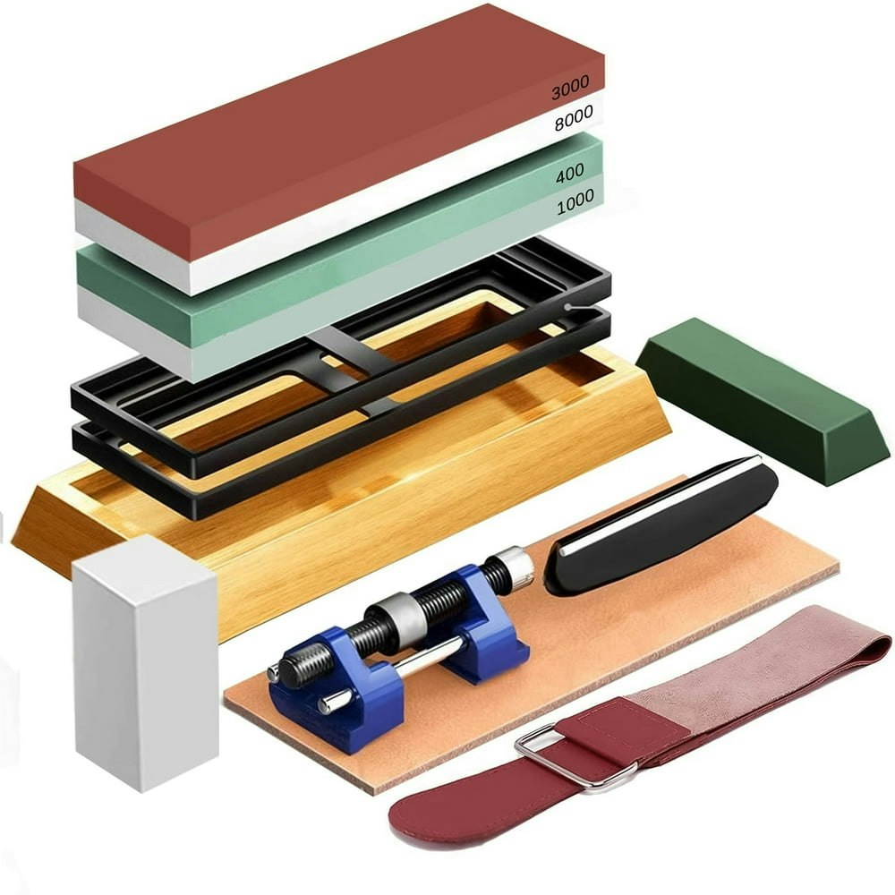 Weswose 11-Piece Professional Knife Sharpening Whetstone Kit: $22.49 Weswose 11-Piece Professional Knife Sharpening Whetstone Kit: $22.49