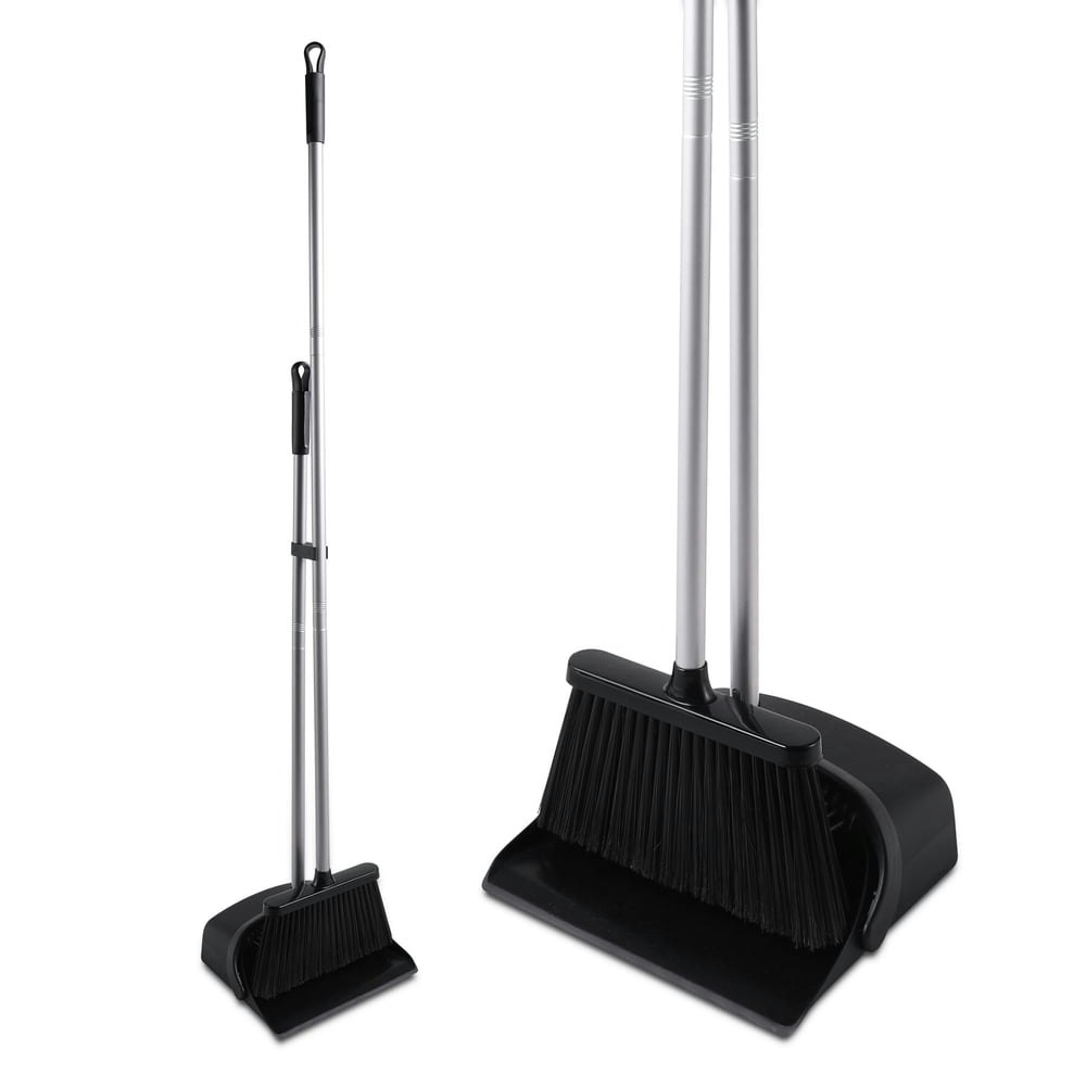 Eyliden 52-inch Broom and Dustpan Set: $17.39 Eyliden 52-inch Broom and Dustpan Set: $17.39