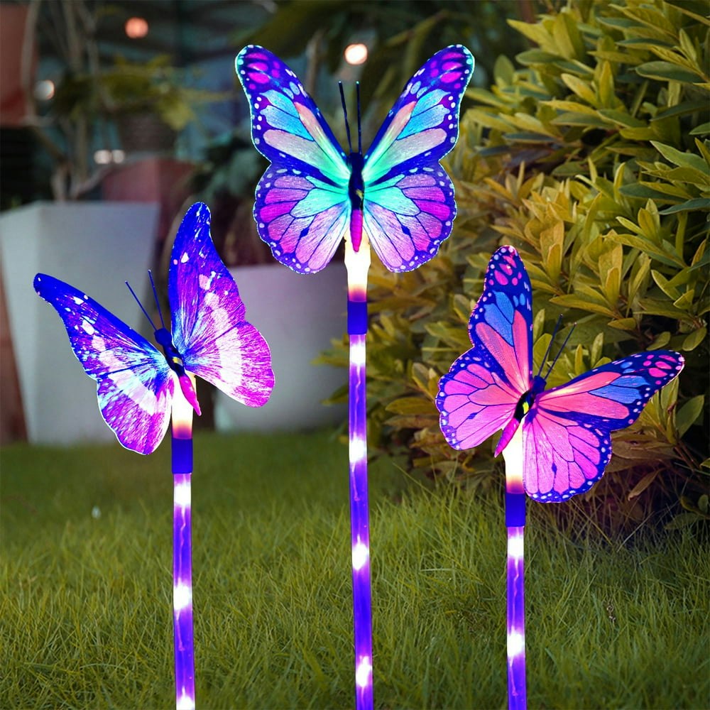 Butterfly Solar Stake Lights 3-Pack: $16.92 Butterfly Solar Stake Lights 3-Pack: $16.92