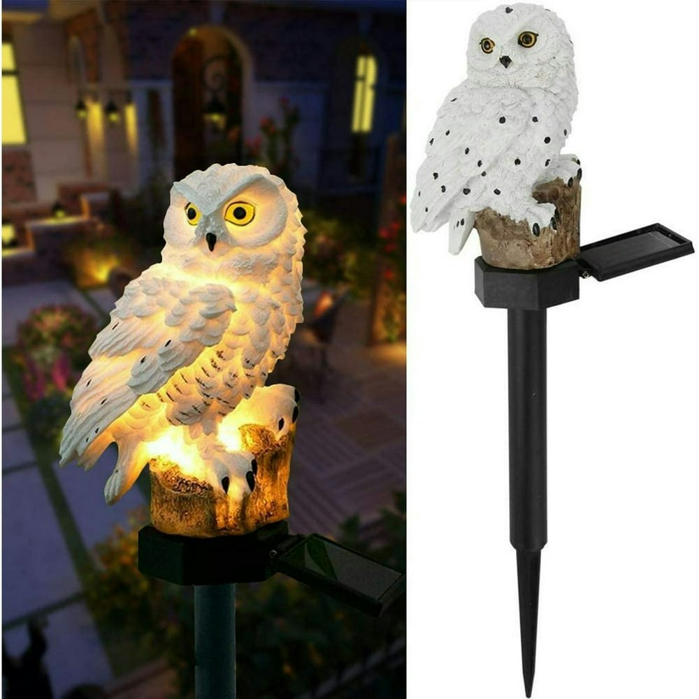 Owl Solar LED Garden Stake Light: $10.89 Owl Solar LED Garden Stake Light: $10.89