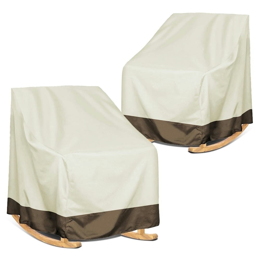 Cowin Outdoor Rocker Patio Chair Covers 2-Pack: $19.99