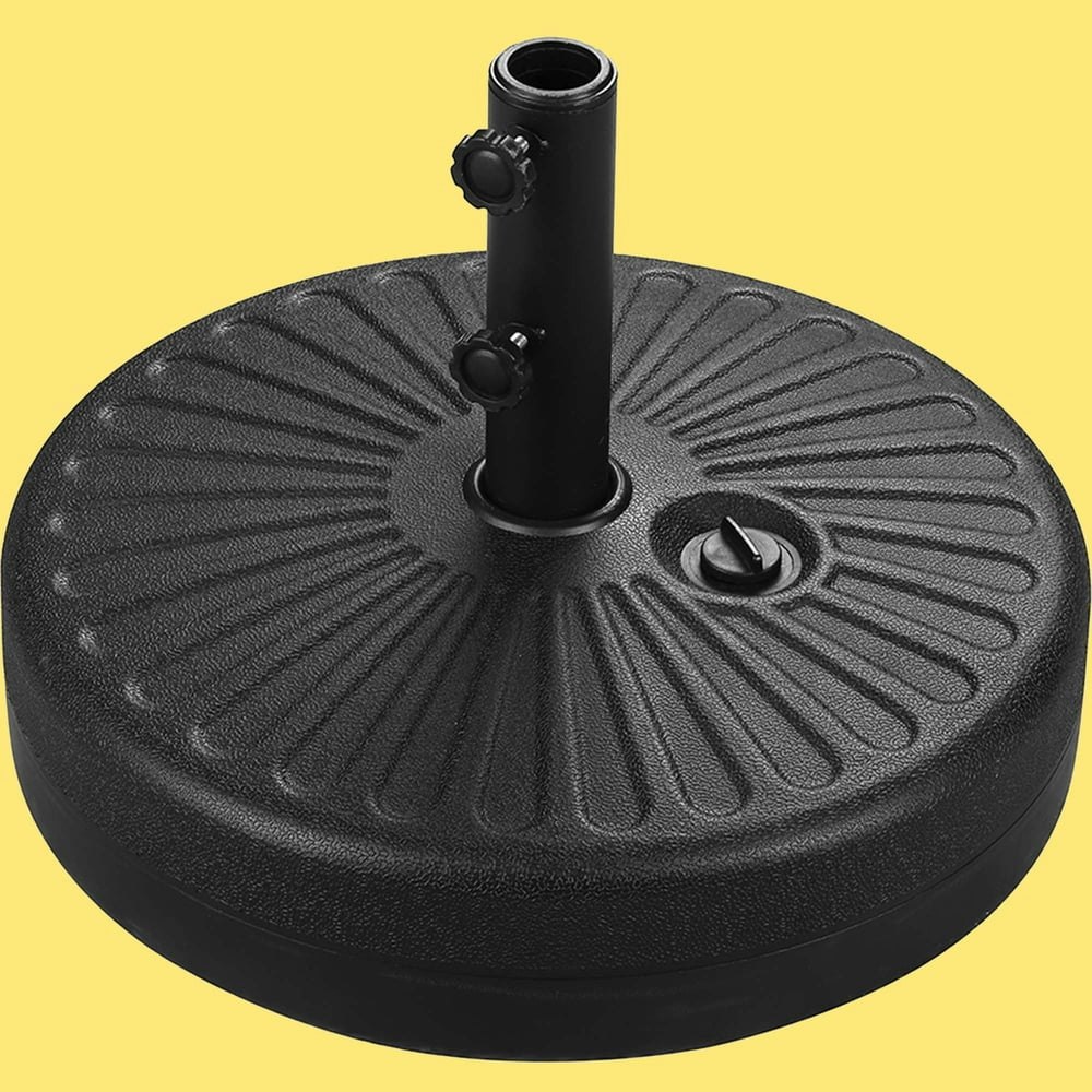 Autlaycil Water-Filled Patio Umbrella Base: $37.99