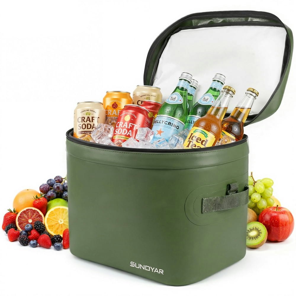 Sunoyar 40-Can 20L Insulated Cooler Bag: $21.49 Sunoyar 40-Can 20L Insulated Cooler Bag: $21.49