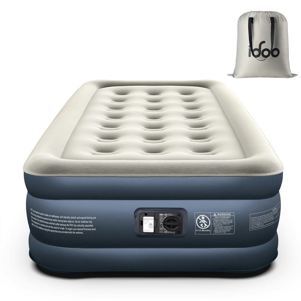 iDOO Twin 18-inch Inflatable Air Mattress: $69.98