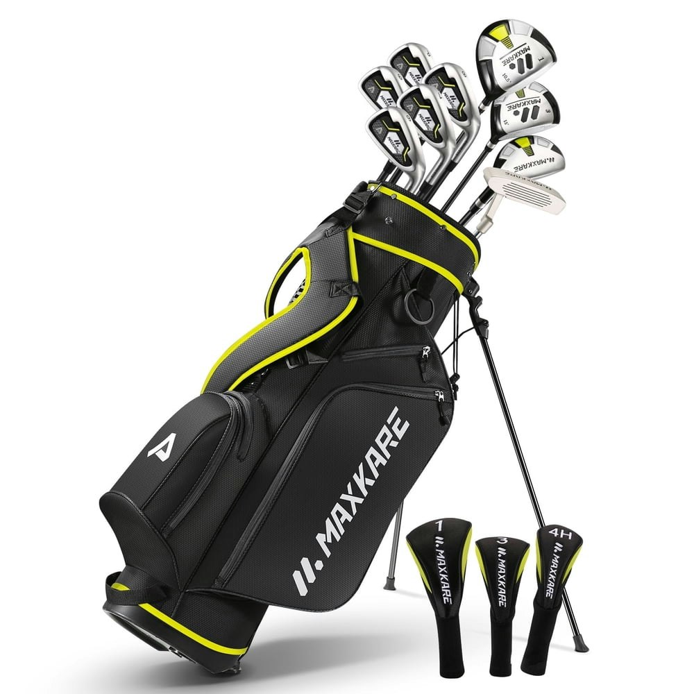 MaxKare Men's 9-Piece Right-Handed Golf Club Set: $193.74 MaxKare Men's 9-Piece Right-Handed Golf Club Set: $193.74
