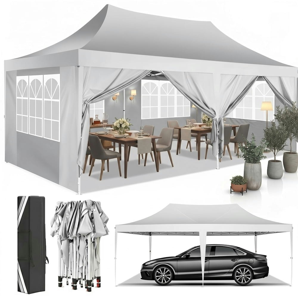 Hoteel 10x20 Pop-Up Canopy Tent: $184.99 Hoteel 10x20 Pop-Up Canopy Tent: $184.99