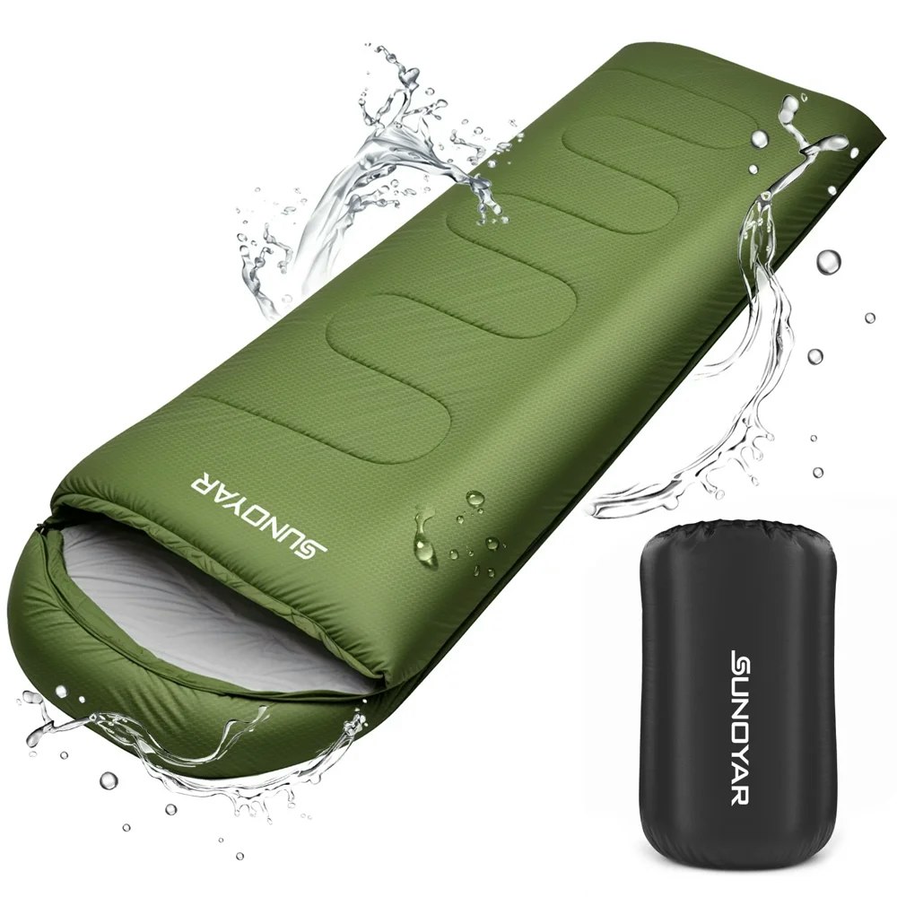 Sunoyar Waterproof Sleeping Bag: $32.39 Sunoyar Waterproof Sleeping Bag: $32.39